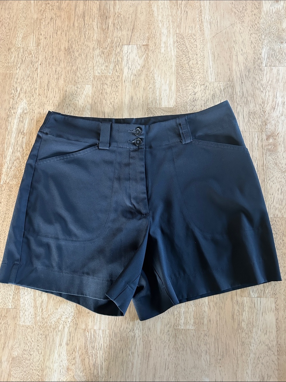 Women's Black Nike Golf Shorts